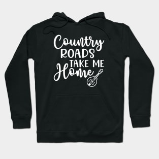 Country Roads Take Me Home Mandolin Hoodie